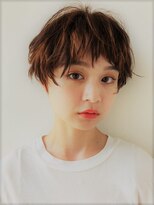 バディヘア ルーツ(BUDDY HAIR ROOTS)&nbsp;顔周りにマニッシュハイライト