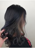 ミルクティーインナーカラー