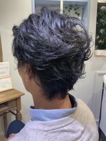 ユーネリー(U-NERY)&nbsp;パーマ風メンズかきあげスタイル