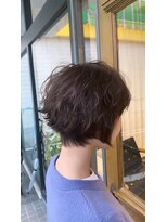 クルニエ(crenier)&nbsp;crenierで作るフワくしゃショートボブ○