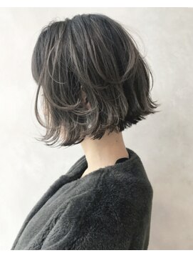 ヘアメイク アプト モカレーベル(HAIR MAKE apt mocalabel) ミニボブ