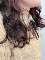 キー(KEY) インナーカラーのバイオレット