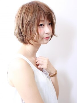 モリオ フロム ロンドン 成増店 【morio成増】かわいいボブ☆ 外ハネ＆アッシュブラウン