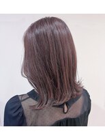 ロロン(LORONG) ミディアムレングス モーブブラウン