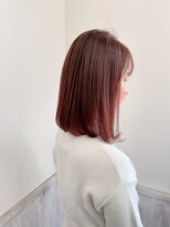 ロココ 岡山駅前(rococo) 大人かわいいボブワンカールロブ透明感ピンク20代30代40代