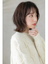 モッズヘア 上尾西口店(mod's hair) アッシュブラックシースルーバングくびれヘアY上尾20代30代40代