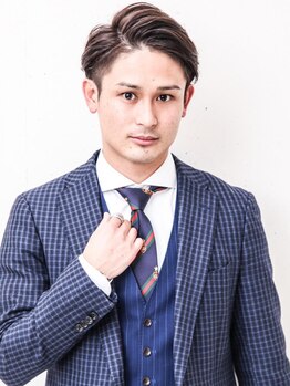 フジヤマバーバーショップ アジト(FUJIYAMA BARBER SHOP ajito)の写真/【明石/メンズサロン】ビジネススタイルも、もちろんまかせて！失敗したくない人、FUJIYAMA BARBER SHOPへ!