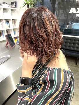 ディーカヘアーセンダイ(Di KA HAIR sendai) ブリーチ+パーマスタイル