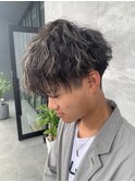 ソフトツイスト×ホワイトメッシュ