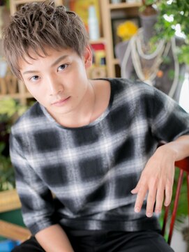 カバーヘアアンドスパ ブリス 浦和(COVER HAIR&SPA bliss) ハイトーンカラー束感ヘアマッシュウルフm1浦和10代20代30代