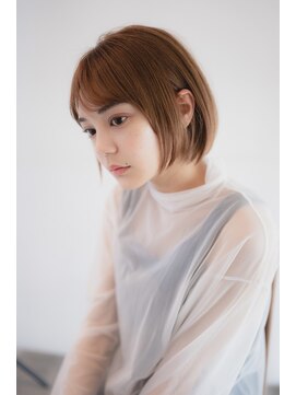 ベンジー 北上店(benji) 美ラインボブ☆お手入れ簡単☆