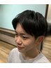 【メンズ】中・高生カット＋シャンプー＋シェービング（学割U２４）