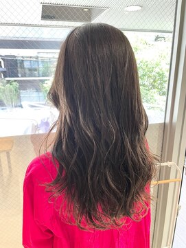 アイディール 心斎橋店(:ideal) 明るめオリージュカラーで赤みのない透明感カラー☆