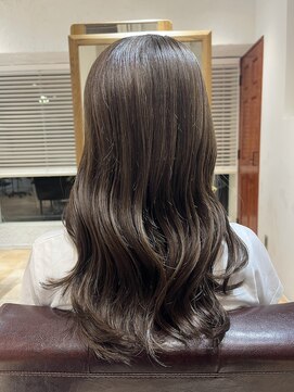 アマレット(Amaretto) 【ハイライト×ミントアッシュ】