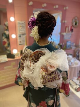 ヘアーサロン ラプンツェル(hair salon Rapunzel) 成人式＊和装