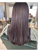【Lim】10代/20代/30代 ラベンダーグレージュ ×   髪質改善