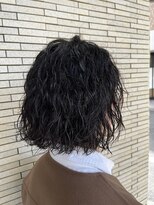 ヘアールーム アート(hair room a to by NYNY)&nbsp;★メンズパーマ　ロングスタイル