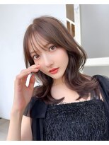 アフロートリノ(AFLOAT Leino) 大人可愛い韓国ヘア レイヤーカット 似合わせ顔まわりカット