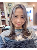 ルーツカラー×レイヤーカット