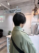 ロカ 表参道(loka)&nbsp;ハンサムショート/ショートボブ[表参道/ブリーチ/ハイライト]Mai