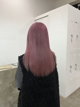 ノートエートル 西金沢(Nought etre) クリアピンクカラー10代20代春カラーハイトーンピンクカラー