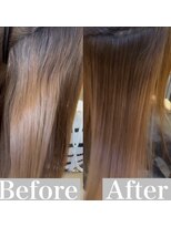 ロレ バトヘアー 下北沢(lore bat.hair)&nbsp;伸びできた分を美髪矯正