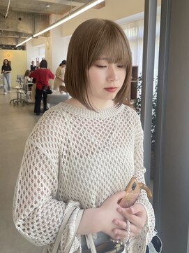 ロジェ(loje) 【loje】ボブスタイル/ミルクティーベージュ