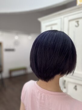 クラン ヘアーアンドスタジオ(CLAN hair & studio) パープルカラー