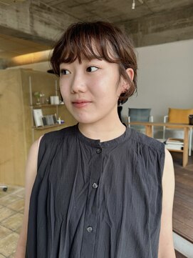 グラス(glass) ショートパーマ