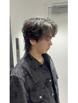 オーシャントーキョー(OCEAN TOKYO) 韓国ヘアカルマパーマカルマバングセンターパートウルフ