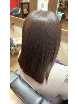 ヘアーズ はれるや(hair's) ツヤ髪ストレートヘア髪質改善トリートメント暗髪ロングヘア