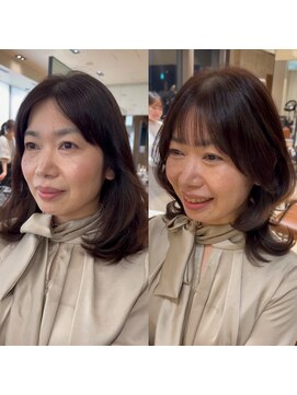 アンジュレーブ(AngeReve) 前髪カット・顔まわりカット専門店【アンジュレーブ銀座】