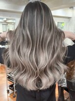ヘアーサロングランデ(HAIR SALON GRANDE)&nbsp;ハイライトカラーミルクティーベージュレイヤーカット