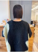 切りっぱなしボブ