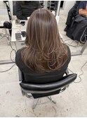 ハイライトバレイヤージュダブルカラーケアブリーチ30代40代50代
