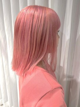 チャオ バイ ミチ(Chao by MICHI) 【ChaoMICHI yuika】ホワイトピンクベージュ 艶カラー 20代