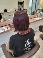 レアリバイケンジ(leali by KENJE)&nbsp;ブリーチなしレッドカラー