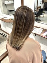 ルイ(ROUIS produced by LUCK 津田沼)&nbsp;ROUIS 津田沼 ハイライト×グレージュ