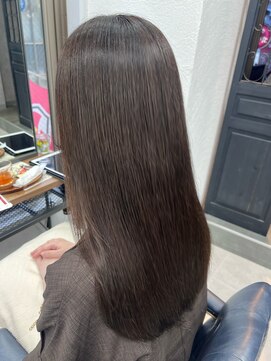 クラン 六甲道(Chlan) カーキグレージュ×レイヤーカット