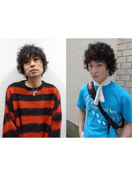 【中崎町徒歩5分】《メンズカット+各種パーマ￥8000》抜け感と、色気を仕込むメンズパーマ。[中崎町/梅田]