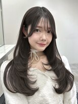 ヴィオットバイサロン(Viot by Salon)&nbsp;20代30代レイヤーオリーブグレージュ暗めカラー透明感カラー