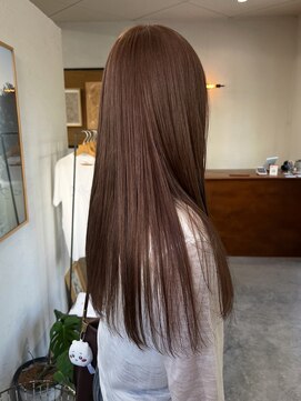 ヘアー バトン(hair vaton) 暖色ベージュ