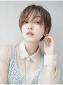 【GEEKS渋谷】アッシュグレージュ/小顔/クールショート/20代30代