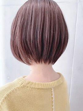 セイドット オモテサンドウ(Say. omotesando) Say.ショート丸みショートグランマッシュヘーゼルグレージュ青山