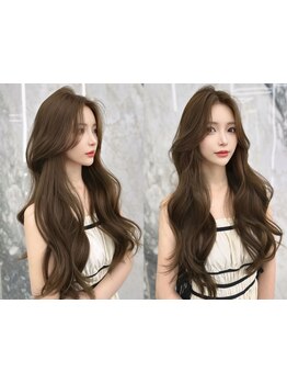 印象を大きく左右する顔周り・前髪カット！ミリ単位のこだわりで小顔に◎上品な韓国風スタイルにおすすめ！