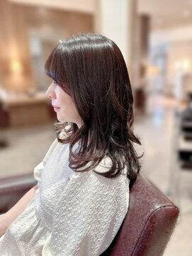 ユウヘアー 石川橋店(U Hair) ミディアム 巻き髪