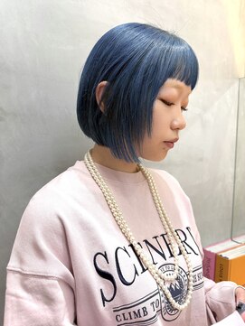 ロンドポレール 北千住(Lond polaire) ミニボブレイヤー/レイヤーカット/ショートボブ/顔周り韓国