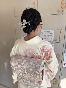 クレーチェ(CRECE) 《畑中結衣》着付け/ヘアセット/七五三