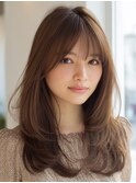 ハイレイヤーシャギーカット[佐倉]