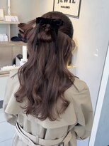 ジュイル ハラジュク(JEWIL HARAJUKU) カチモリハーフアップヘア